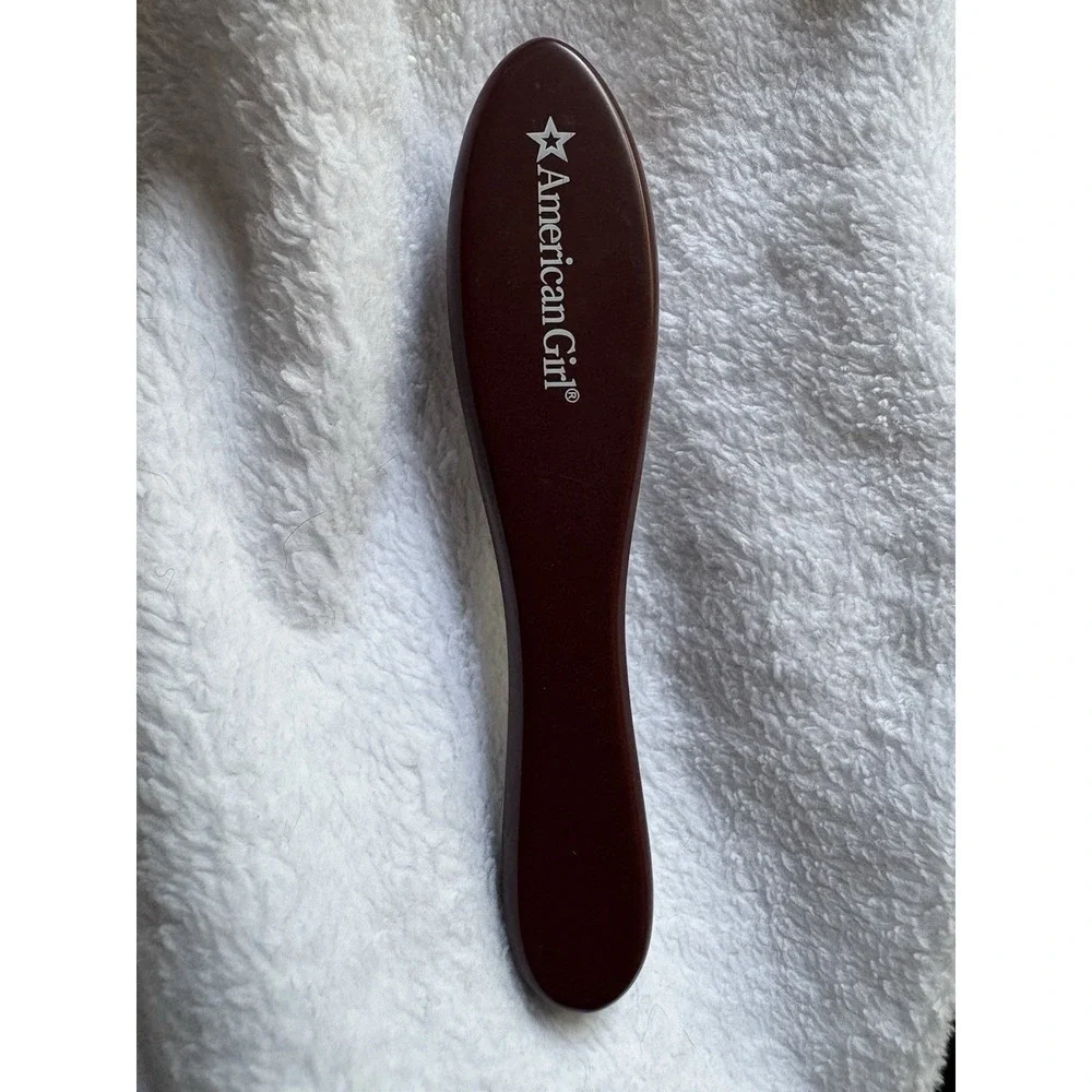 American Girl Authentic Wood Wire Hair Brush For Dolls 6